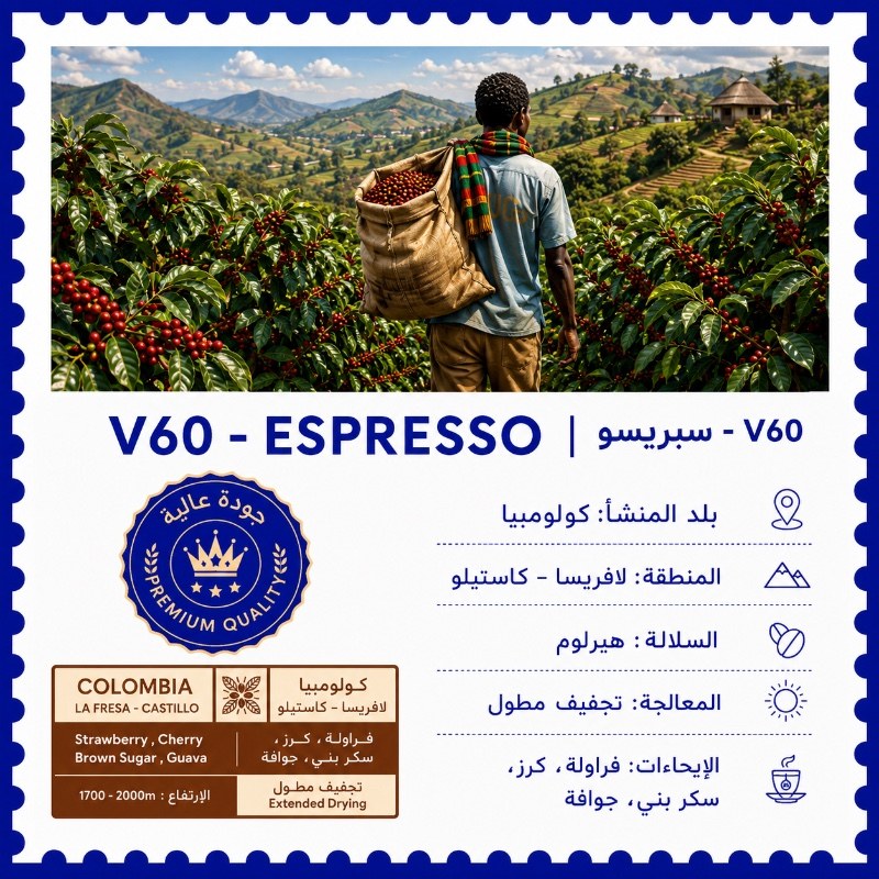 V60 | كولومبيا - بارد او حار
